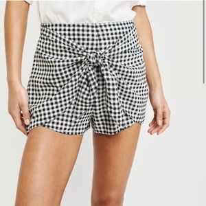Abercrombie & Fitch wrap front shorts